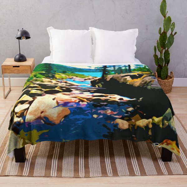 Item preview, CORRIENTE HACIA EL LAGO PINECREST designed and sold by ArtbyRolleen.