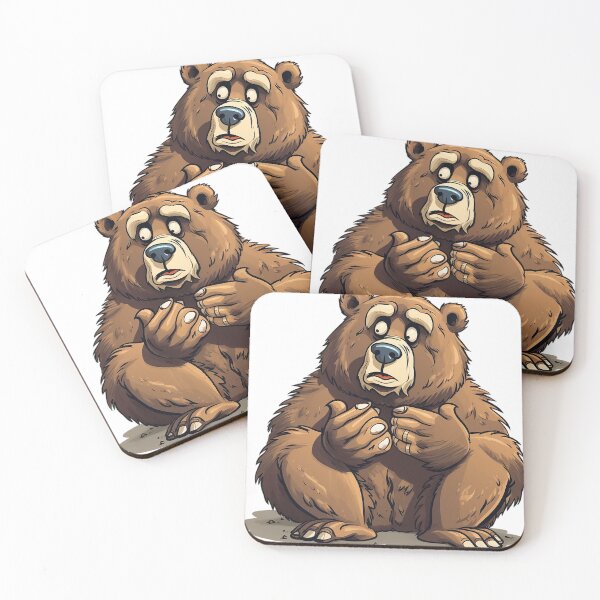 Item preview, Oso paranoico designed and sold by PCGDrawing.