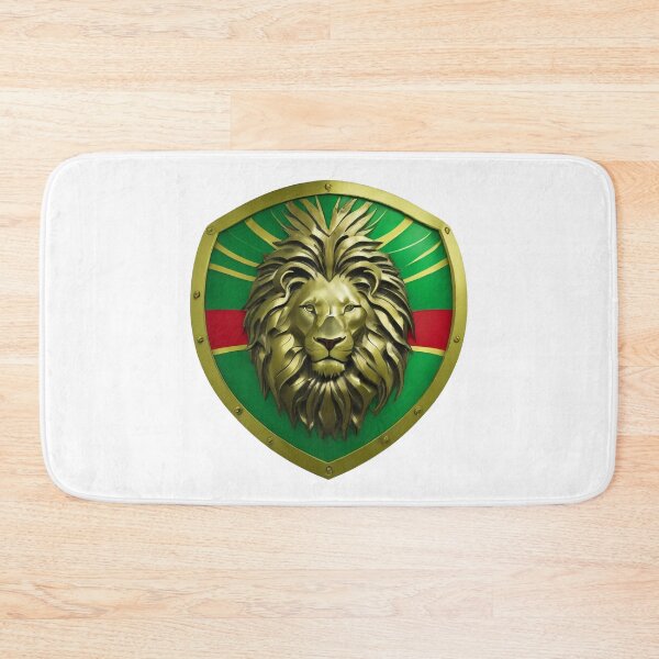 Item preview, Reggae Lion Shield designed and sold by reggaeartgifts.
