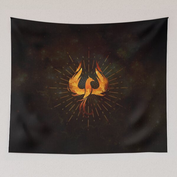 Item preview, Fire Phoenix Bird  designed and sold by k9printart.