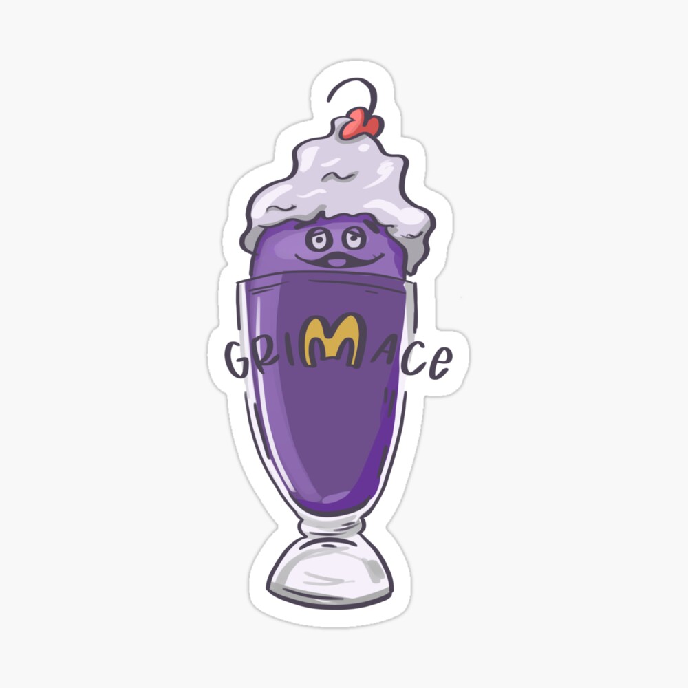 Grimace Cartoon Design - Transparent Background  Coffee Mug for Sale by  toxicparadoxic