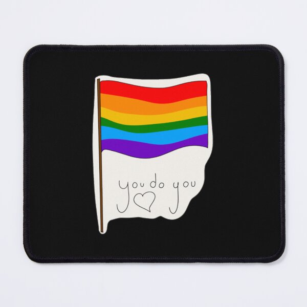 Item preview, LGBTQ+ pride flag w quote Classic  designed and sold by Christeinto.