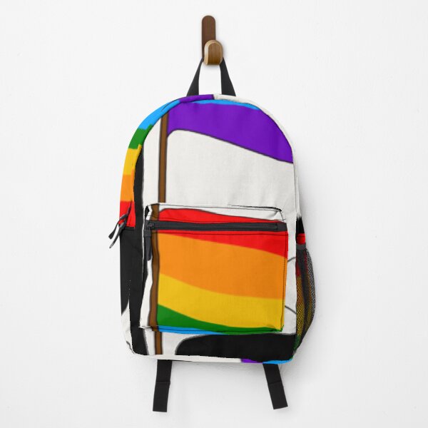 Item preview, LGBTQ+ pride flag w quote Classic  designed and sold by Christeinto.