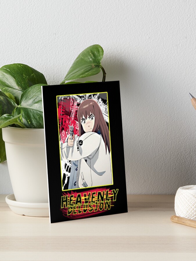 Tengoku Daimakyou ''HEAVENLY DELUSION'' Anime Art Board Print for Sale by  riventis66