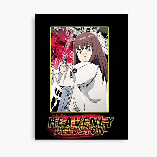  Heavenly Delusion Tengoku Daimakyou Anime Poster Wall Art  Poster Scroll Canvas Painting Picture Living Room Decor Home  Framed/Unframed 24x36inch(60x90cm): Posters & Prints