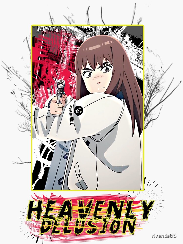 Tengoku Daimakyou ''HEAVENLY DELUSION'' Anime Sticker for Sale by  riventis66