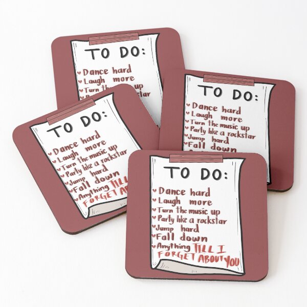 Item preview, Things to do till I forget about you  designed and sold by koono.