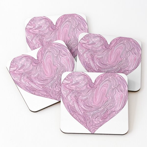 Item preview, Heart - Cute Design Pink Heart Love Women Girls Wife Mom designed and sold by farhanhafeez.