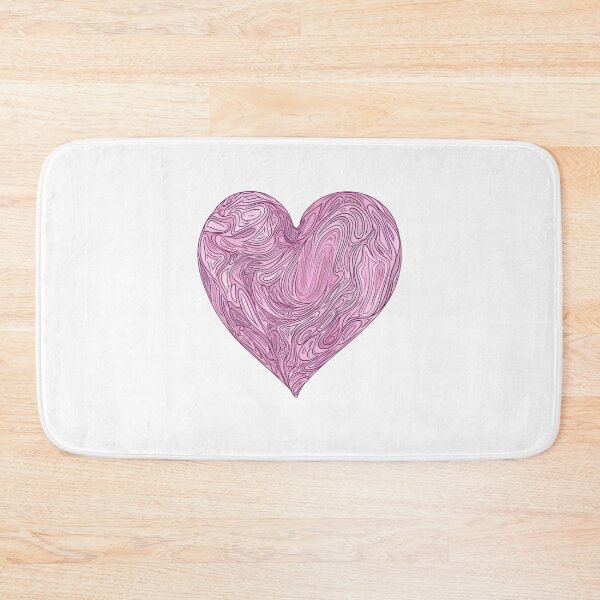 Item preview, Heart - Cute Design Pink Heart Love Women Girls Wife Mom designed and sold by farhanhafeez.