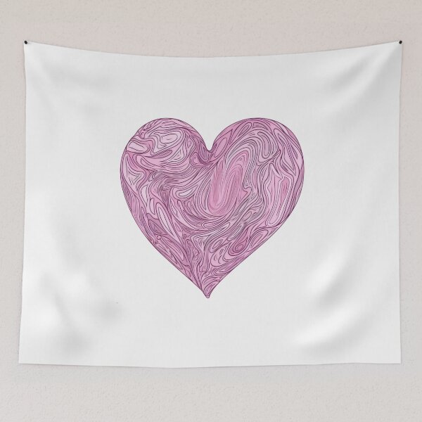 Item preview, Heart - Cute Design Pink Heart Love Women Girls Wife Mom designed and sold by farhanhafeez.