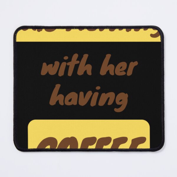 Item preview, This morning with her having coffee designed and sold by GraceHaleni.