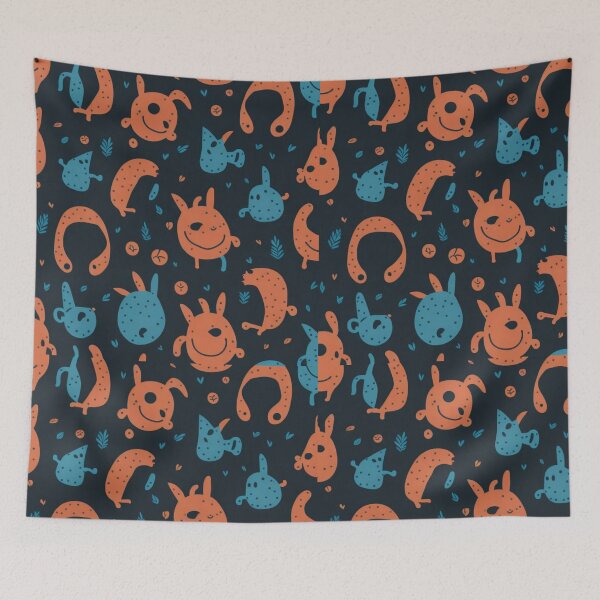 Item preview, Cookie Monsters Pattern designed and sold by kn-clothing.