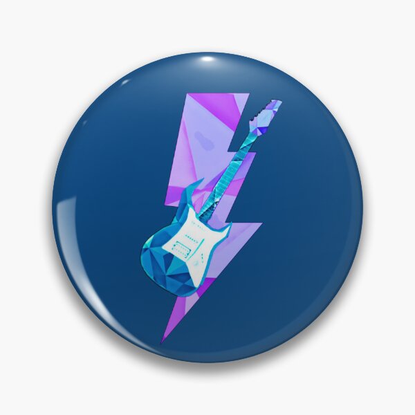 Item preview, Blue electric guitar designed and sold by AlexisMay511.