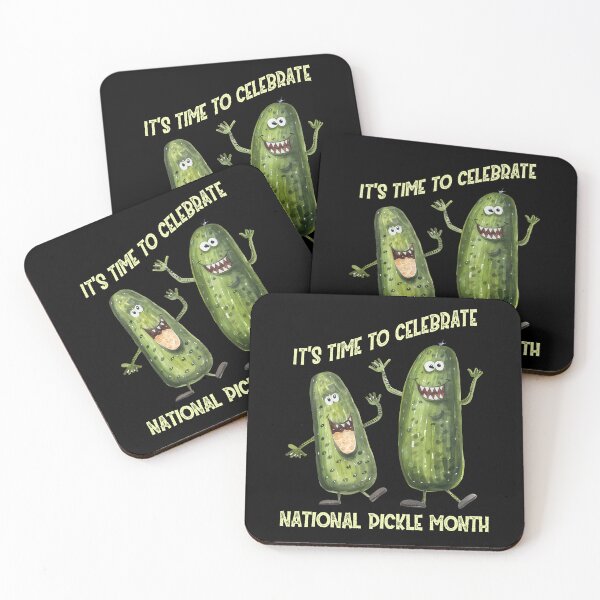 Item preview, National Pickle Month July Foodie Vegetable Fermented designed and sold by creative321.