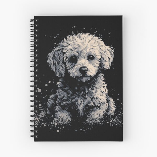 Item preview, Un cachorro de Cavapoo en estilo desgastado resistente para camisetas oscuras designed and sold by GVRDesign.