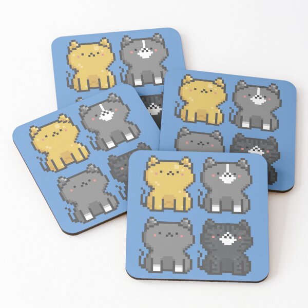 Item preview, Pixel Quiet Cat Quater 006 designed and sold by sosorimaru.