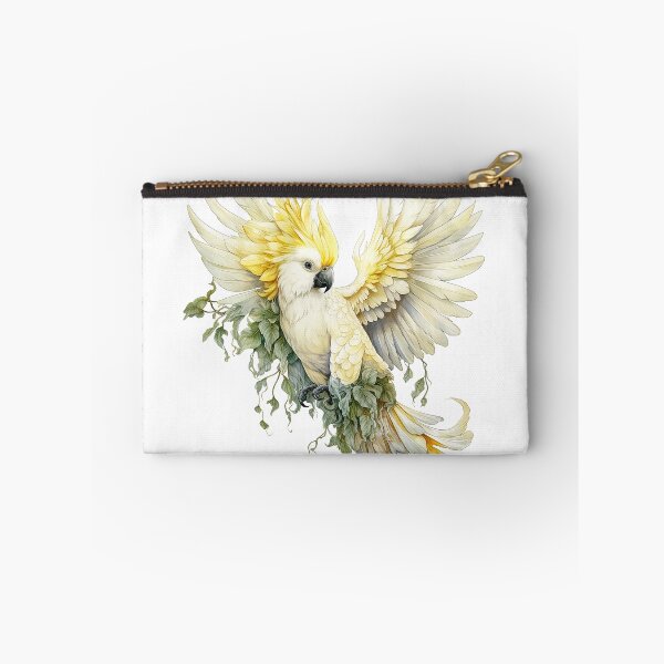 Item preview, Sulphur Crested Cockatoo Watercolour designed and sold by Adriano Carrideo.