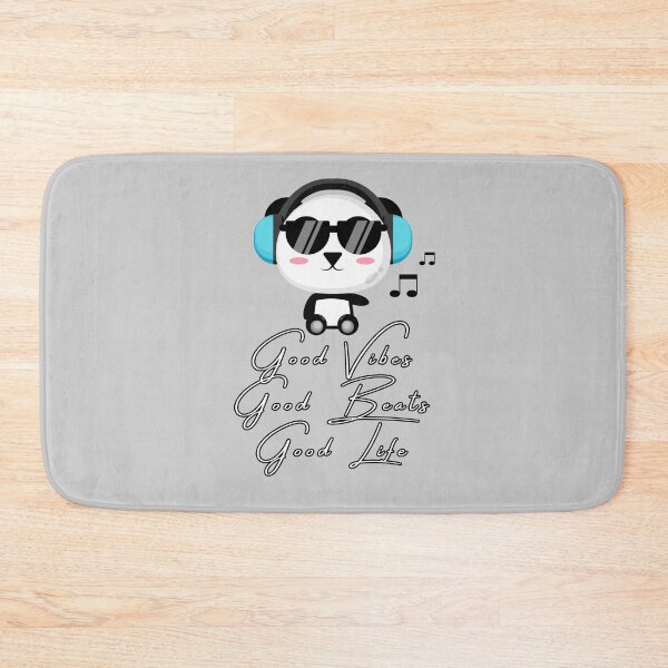 Item preview, Good Vibes, Good Beats, Good Life, Music Quotes, Music Lover Gift, Funny Saying, Music is Life designed and sold by PrintsPatterns-.