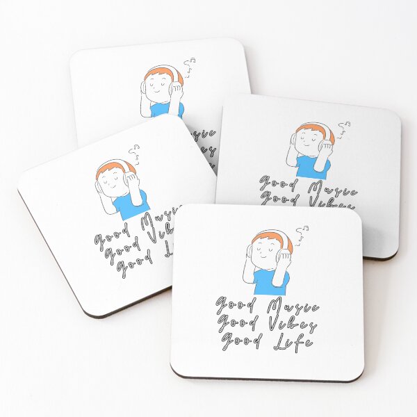 Item preview, Good Music, Good Vibes, Good Life, Music Quotes, Humorous, Graphic, Music is Life, Funny Music Quote designed and sold by PrintsPatterns-.