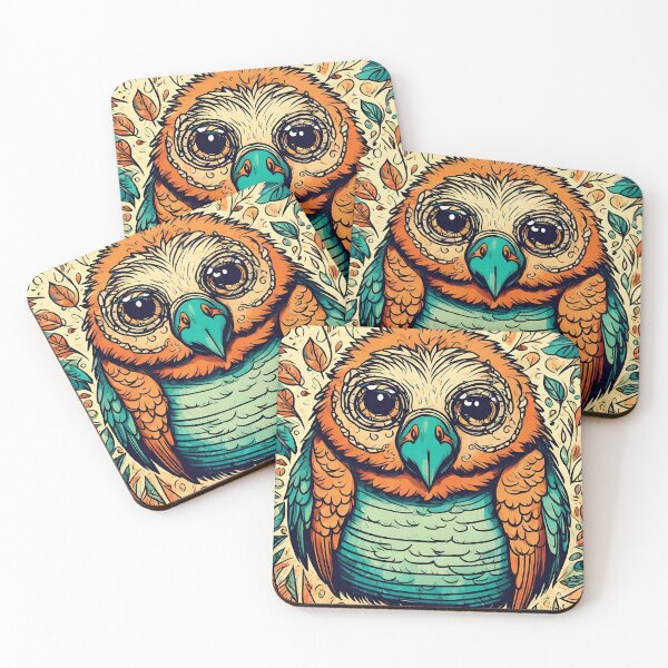 Item preview, Thoughtful Owl designed and sold by TebyArt.