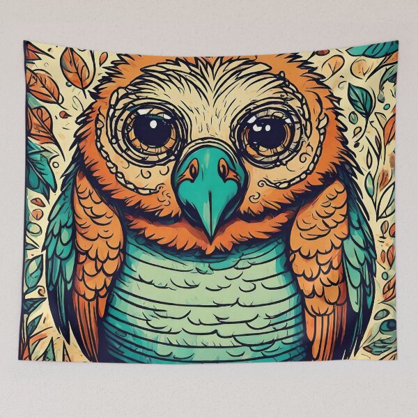 Item preview, Thoughtful Owl designed and sold by TebyArt.