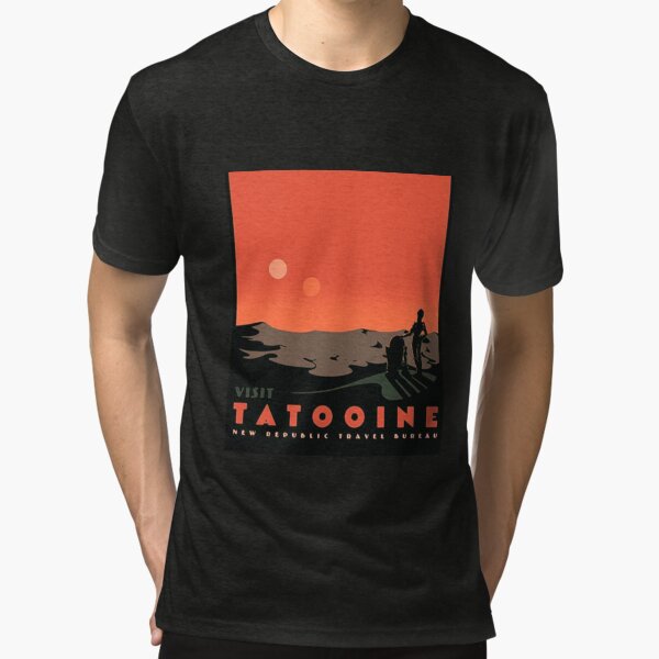 Vista previa del artículo con la obra «VISITA LA MEDITACIÓN DE TATOOINE», diseñado y vendido por funnyshop222.