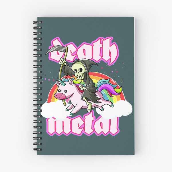 Item preview, Cute Grim Reaper Rides Unicorn Funny designed and sold by AnnabelValli.