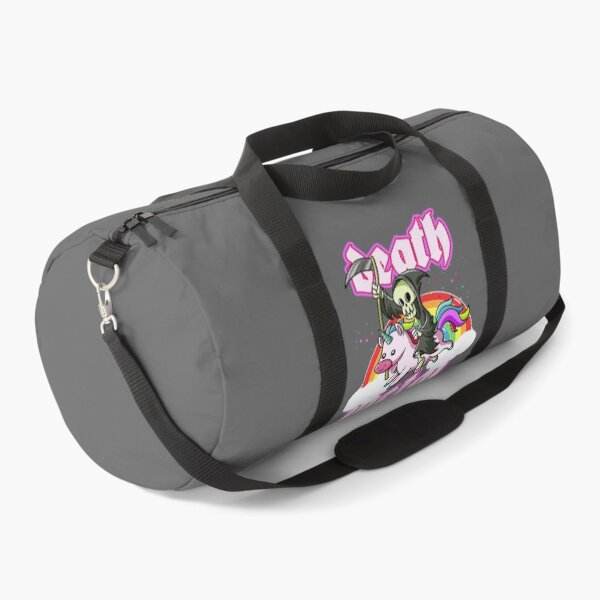 Item preview, Cute Grim Reaper Rides Unicorn Funny designed and sold by AnnabelValli.
