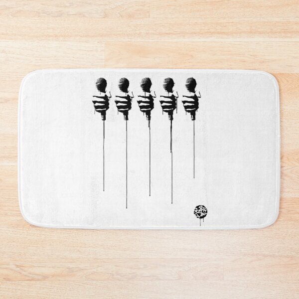 Item preview, Five Mics - BlackWhite designed and sold by EmoryHoeger.