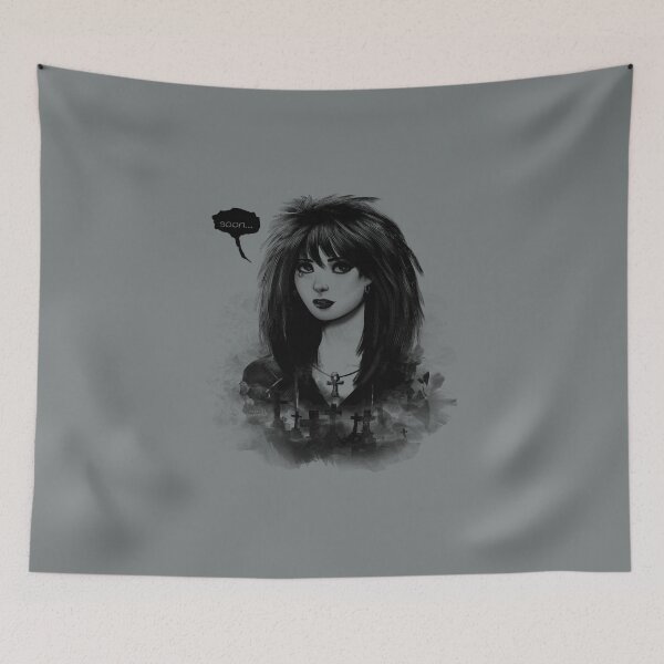 Item preview, Death  girl black and white designed and sold by AnnabelValli.