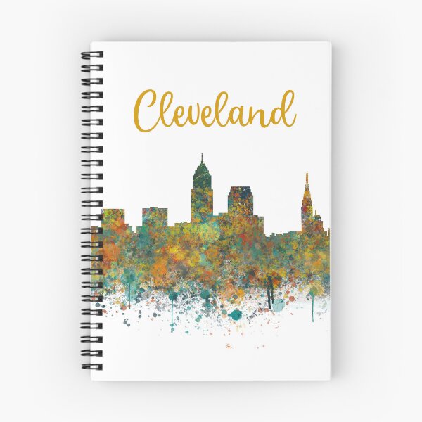 Artikelvorschau, Cleveland Skyline entworfen und verkauft von veevain.