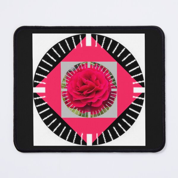Item preview, Retro Hot-Pink Rose by Iritof designed and sold by iritof.