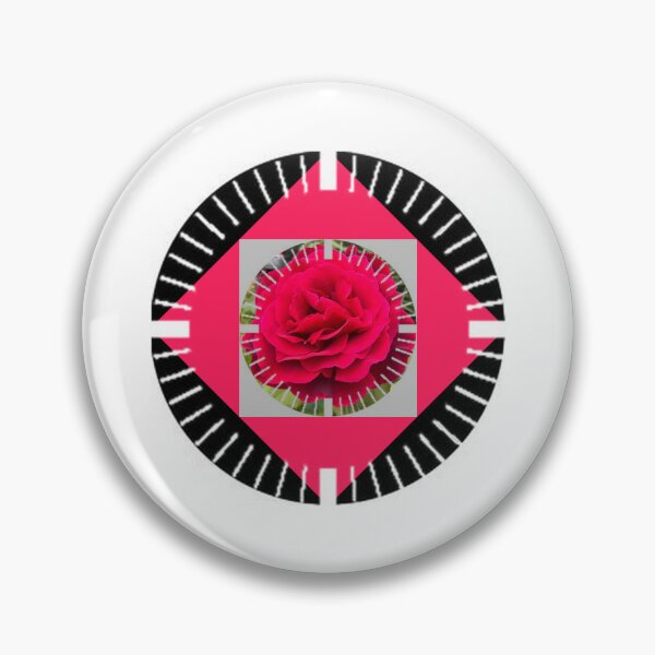 Item preview, Retro Hot-Pink Rose by Iritof designed and sold by iritof.