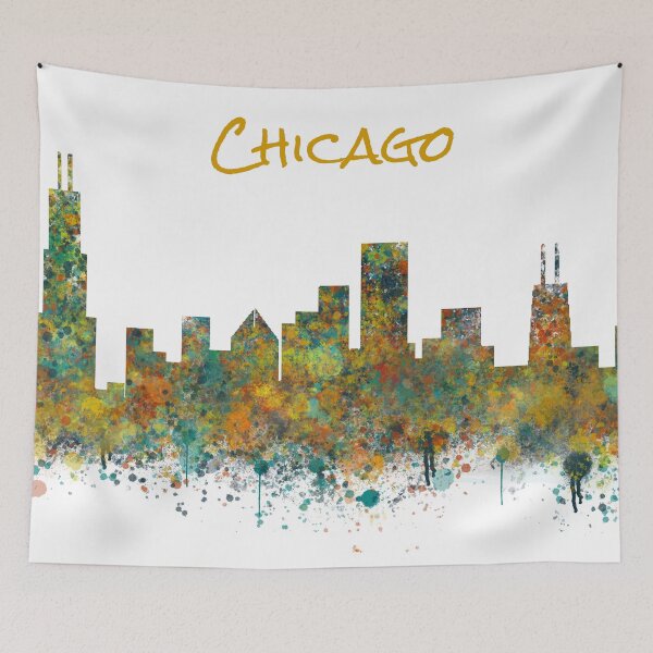 Item preview, Chicago Skyline designed and sold by veevain.