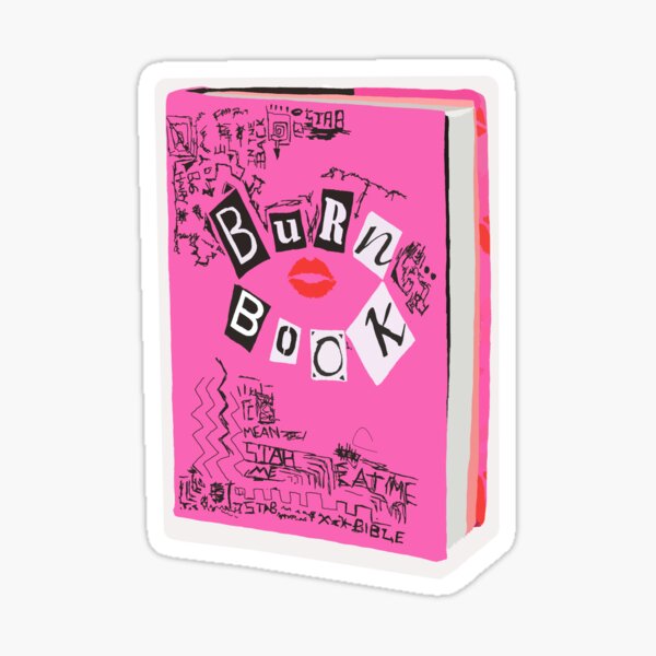 Burn Book Stickers for Sale