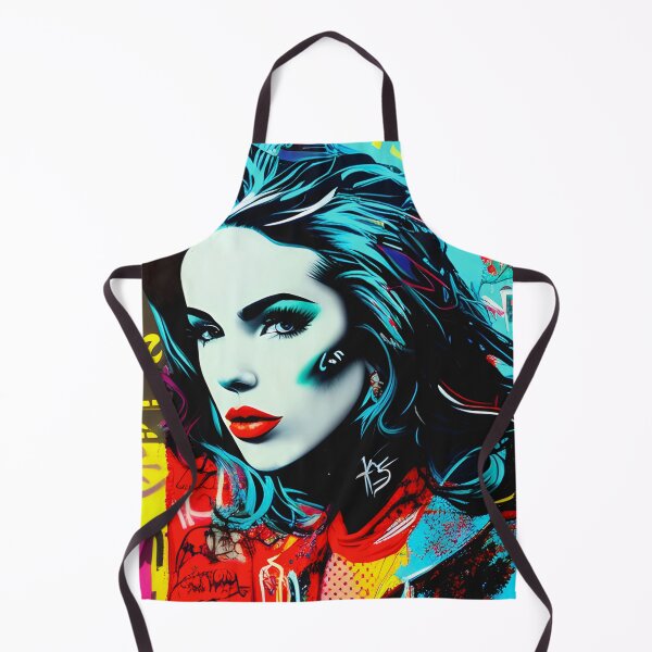 Item preview,  A graffiti portrait  | Digital art | pop art aesthetic designed and sold by CiceroSpin.
