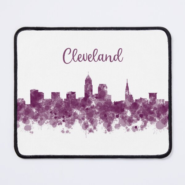 Item preview, Cleveland Ohio Skyline Purple designed and sold by veevain.