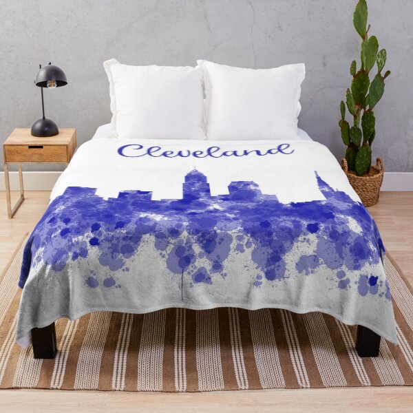 Item preview, Cleveland Ohio Skyline Navy designed and sold by veevain.