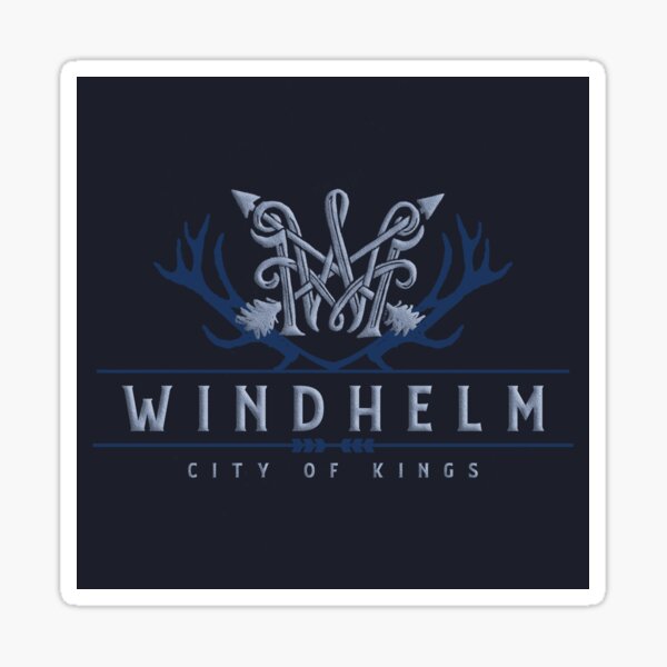 Windhelm Skyrim Sticker