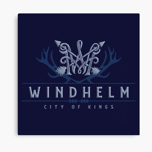 Windhelm Skyrim Canvas Print