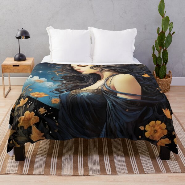 Item preview, Moonlit Reverie: Serenity in Floral Adornment designed and sold by oanaunciuleanu.