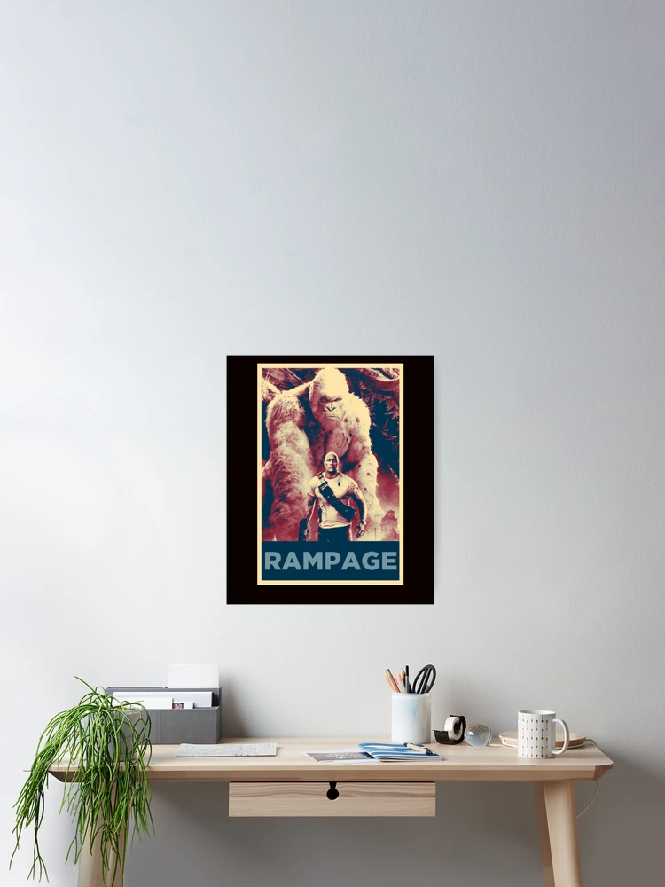 Thumbnail 2 of 3, Poster, Rampage Hope Rampage designed and sold by DavetSoucy.