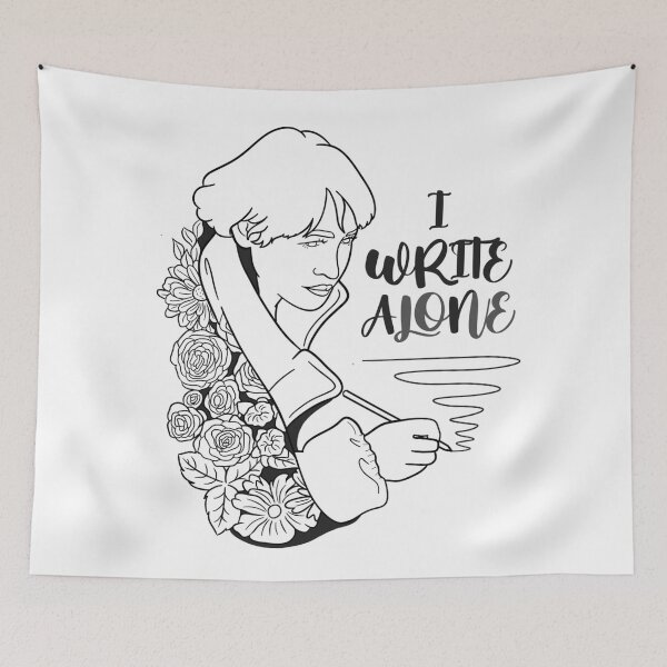 Item preview, I Write Love...Alone designed and sold by artofmyfathers.