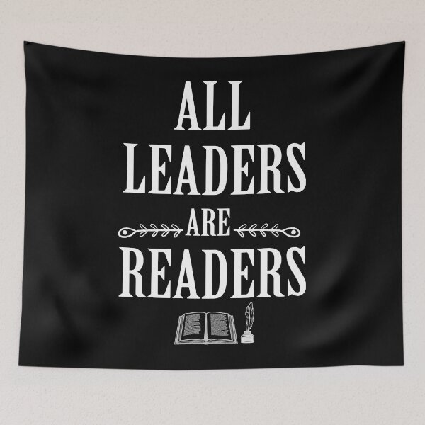 Item preview, All Leaders Are Readers Funny Librarian Teacher designed and sold by matlock-moon.