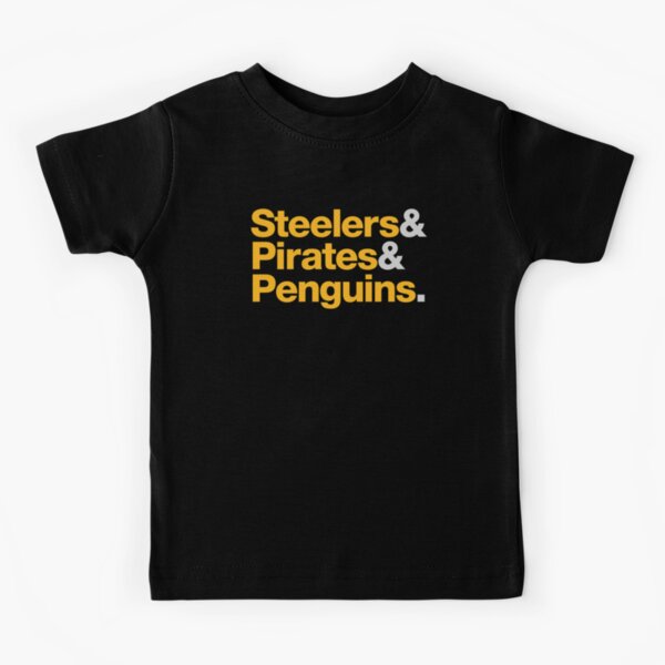 Official Logo Pittsburgh Steelers Penguins and Pirates 412 shirt