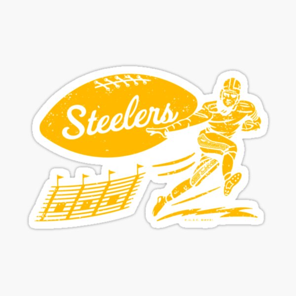 Pittsburgh Steelers Here We Go Decal