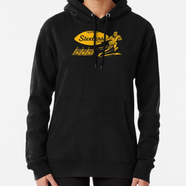 Pittsburgh Steelers Flatlock Design Hooded Sweatshirt - Sports Addict