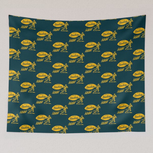 Item preview, Vintage Football - Pittsburgh Steelers (Yellow Steelers Wordmark)   designed and sold by osmundterry.