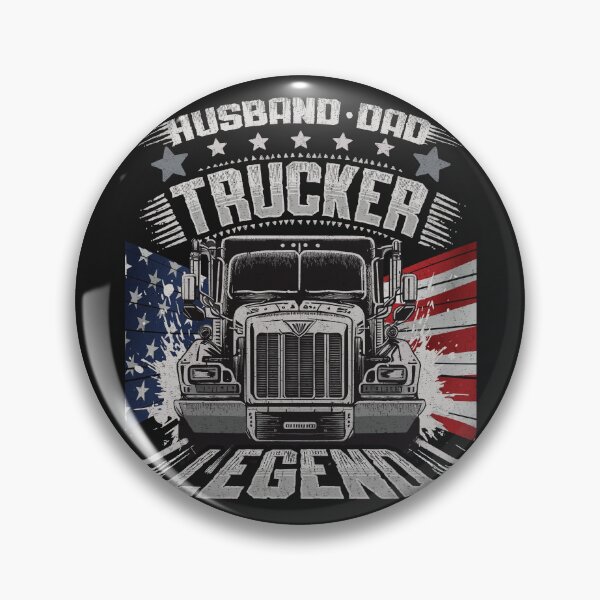 Artikelvorschau, Ehemann-Vater-Trucker-Legende - Lustiger Trucker entworfen und verkauft von VichallanStudio.