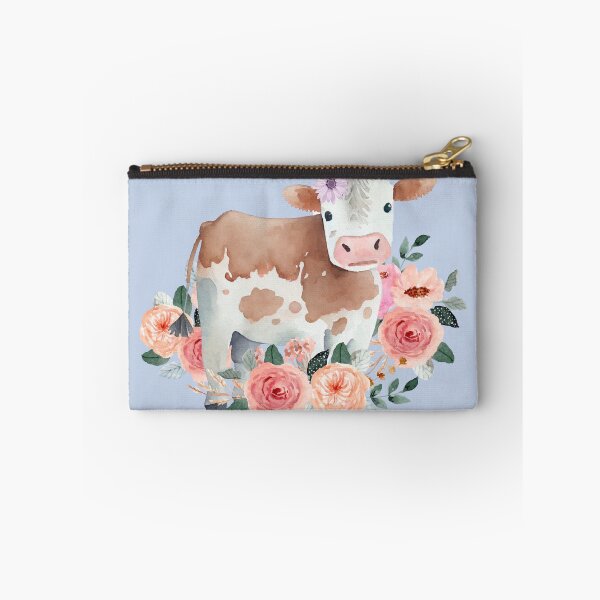 Item preview, Floral Hereford Cow designed and sold by Ashley Gagnon.